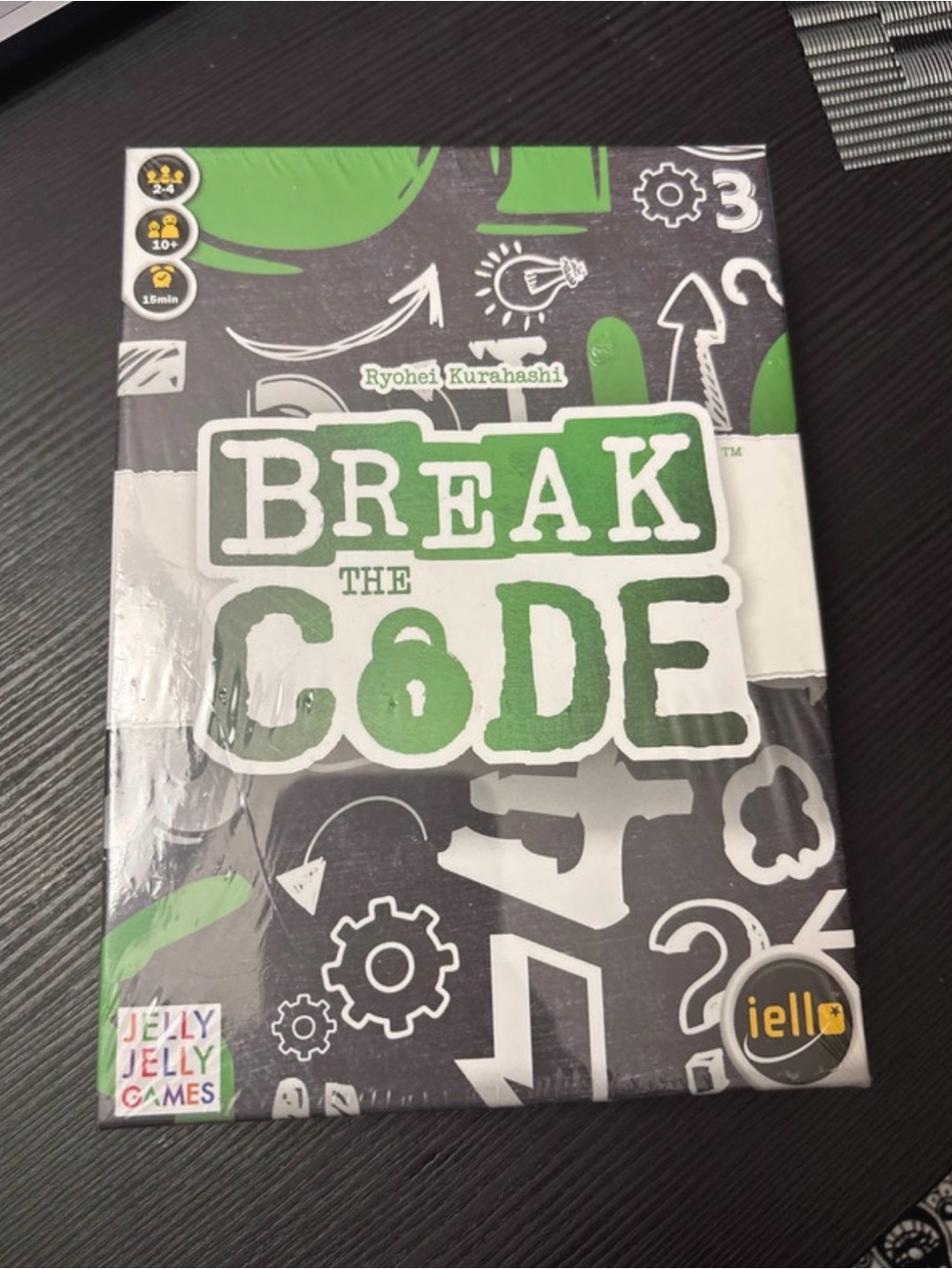 Break the Code Strategy Game - Green by